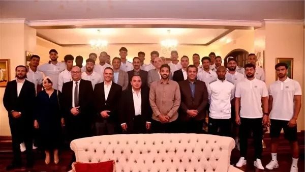 الزمالك فى منزل السفير