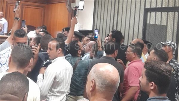 جلسة محاكمة أحمد