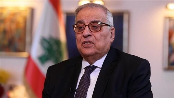  وزير خارجية لبنان