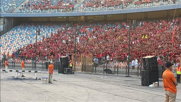 احتفالات الأهلي بتسلم