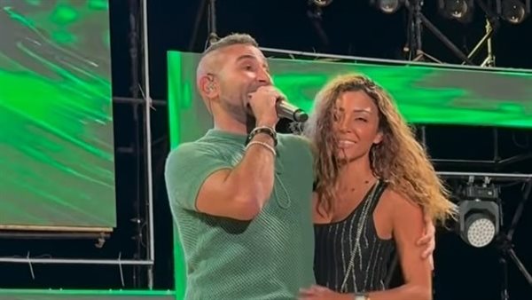 أحمد سعد وعلياء بسيوني