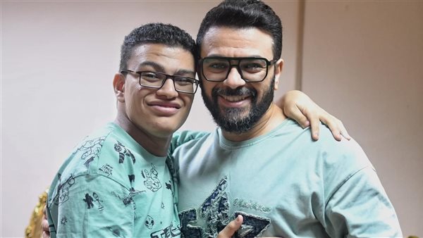 كريم الحسيني ونجله