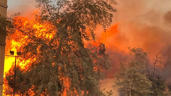 حريق مدينة الإنتاج