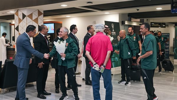بعثة الاهلي تصل السعودية