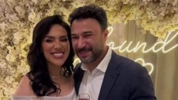 محمد العمروسي ومي