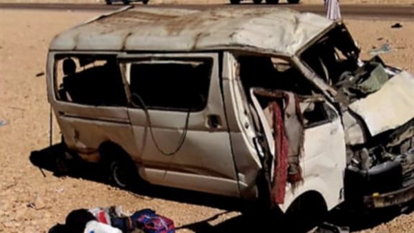  حادث انقلاب ميكروباص