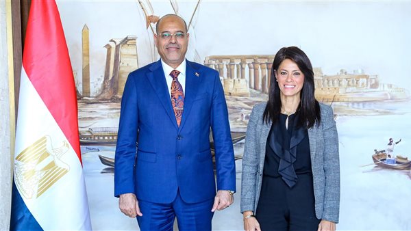 وزيرة التخطيط ووزير