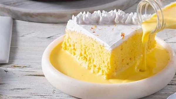 كيك الزعفران 