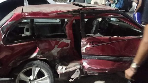 تهشم السيارة