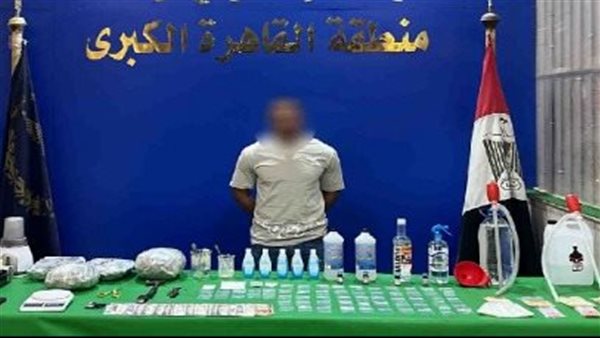 المتهمين والمضبوطات