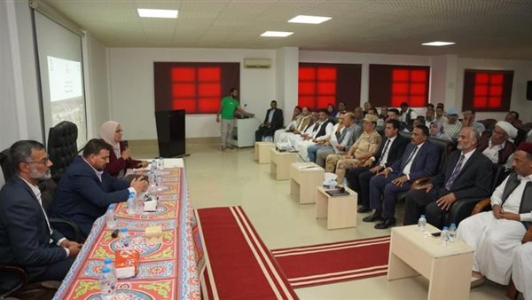 محافظ مطروح خلال