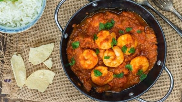 طاجن الجمبري والسبيط