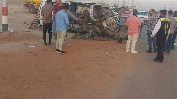 حادث سيارة ميكروباص