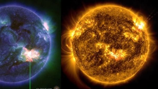 أقوى عاصفة شمسية