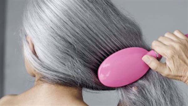 الشعر الابيض