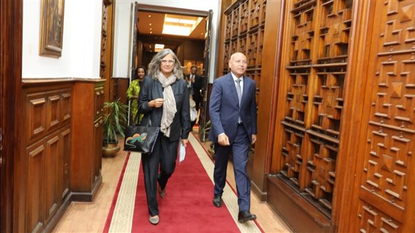 محافظ القاهرة يستقبل