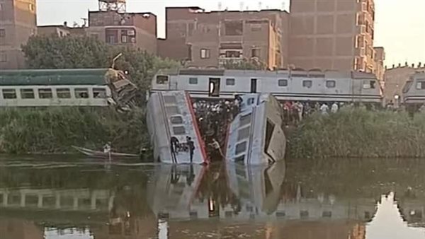 حادث قطار المنيا.