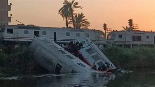 حادث قطار المنيا