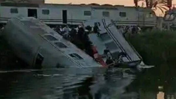 حادث قطار المنيا