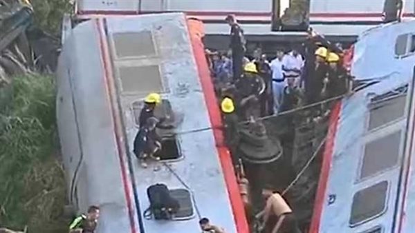 حادث تصادم قطارين