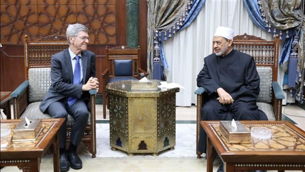 شيخ الأزهر خلال اللقاء