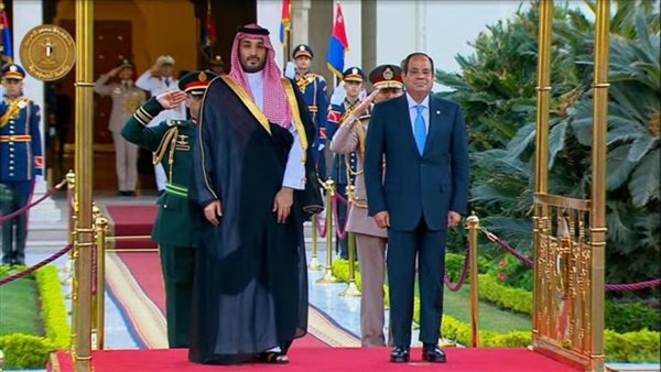 السيسي وولي العهد