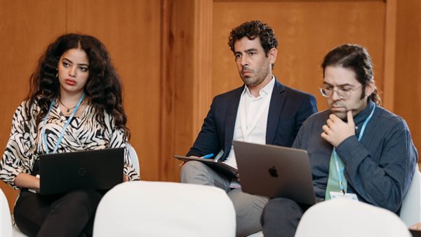 جانب من الشباب المشاركين