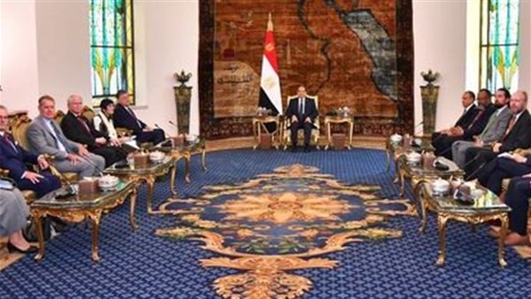 لقاء الرئيس السيسي