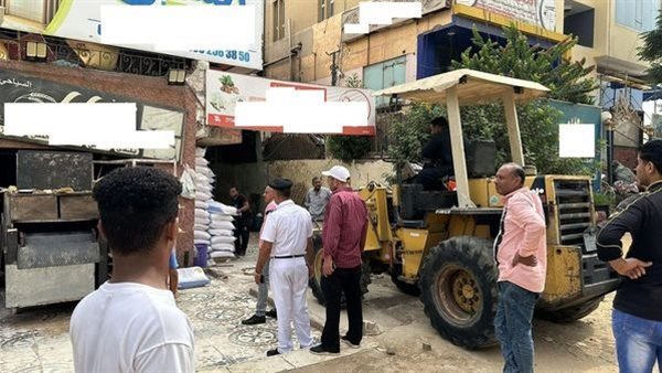 جانب من تنفيذ الإزالات