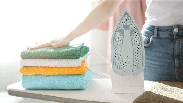 تنظيف المكواة 