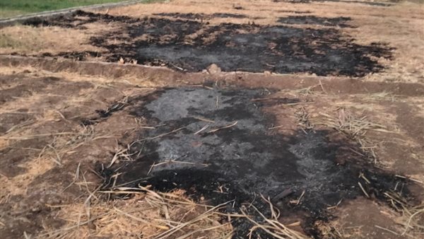 الحرق المكشوف للمخلفات