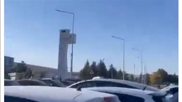 لحظة الهجوم الإرهابى