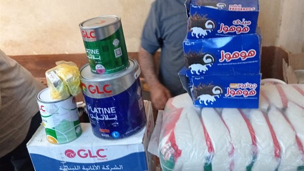 جانب من المضبوطات