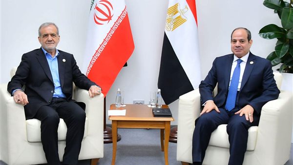 الرئيس ونظيره الايراني