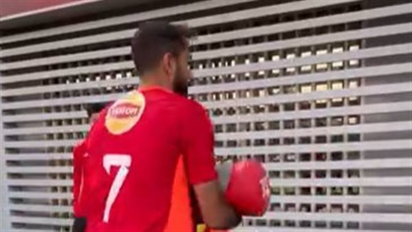  كهربا يشارك في مران