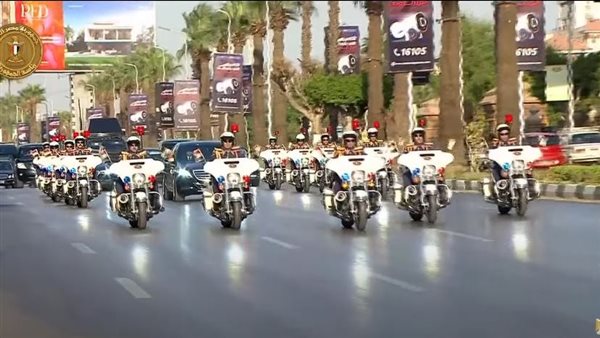 استقبال الرئيس السيسي