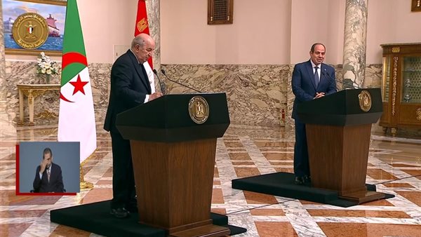 الرئيس السيسي ونظيره