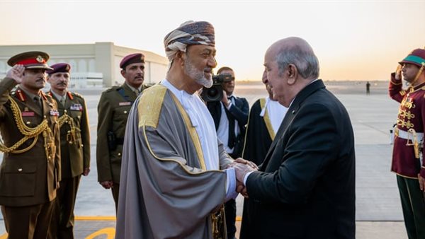 الرئيس الجزائري وسلطان