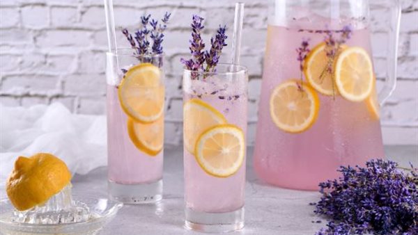 الليمون باللافندر