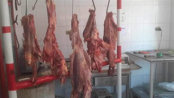 ضبط كميات من اللحوم