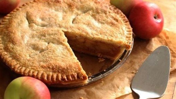 فطيرة التفاح 