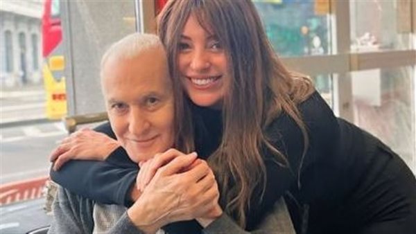 نرمين الفقي ووالدها