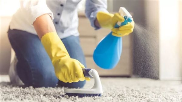 إزالة البقع من السجاد