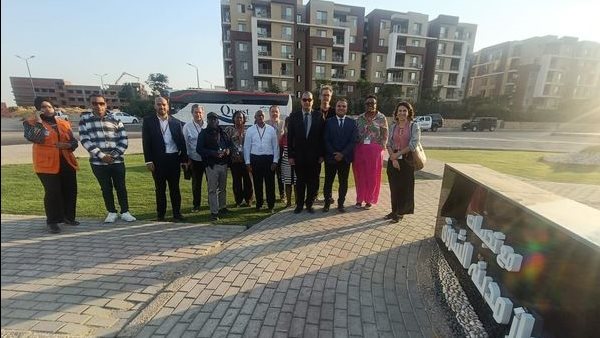 جانب من مشاركة الوفود