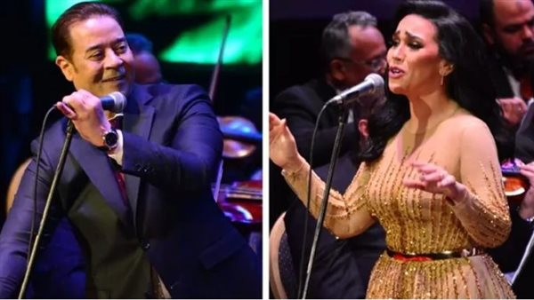 مدحت صالح ومي فاروق