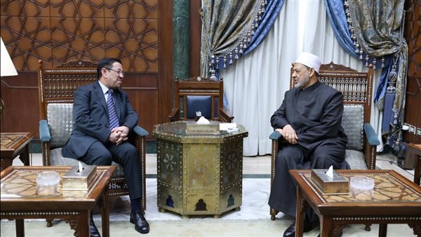 لقاء شيخ الأزهر