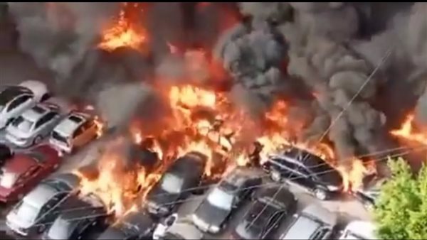 حريق سيارات