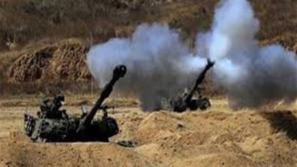 قصف مدفعي إسرائيلي