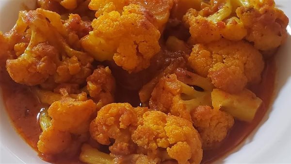 قرنبيط بالصلصة