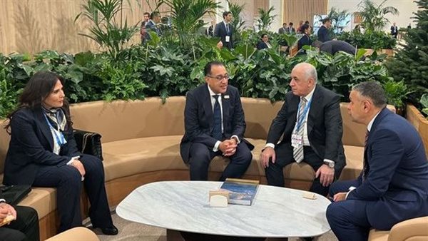 مدبولى يلتقي رئيس